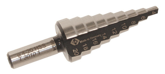 CK HSS T3010 1 4 - 20mm Multi-Step Drill