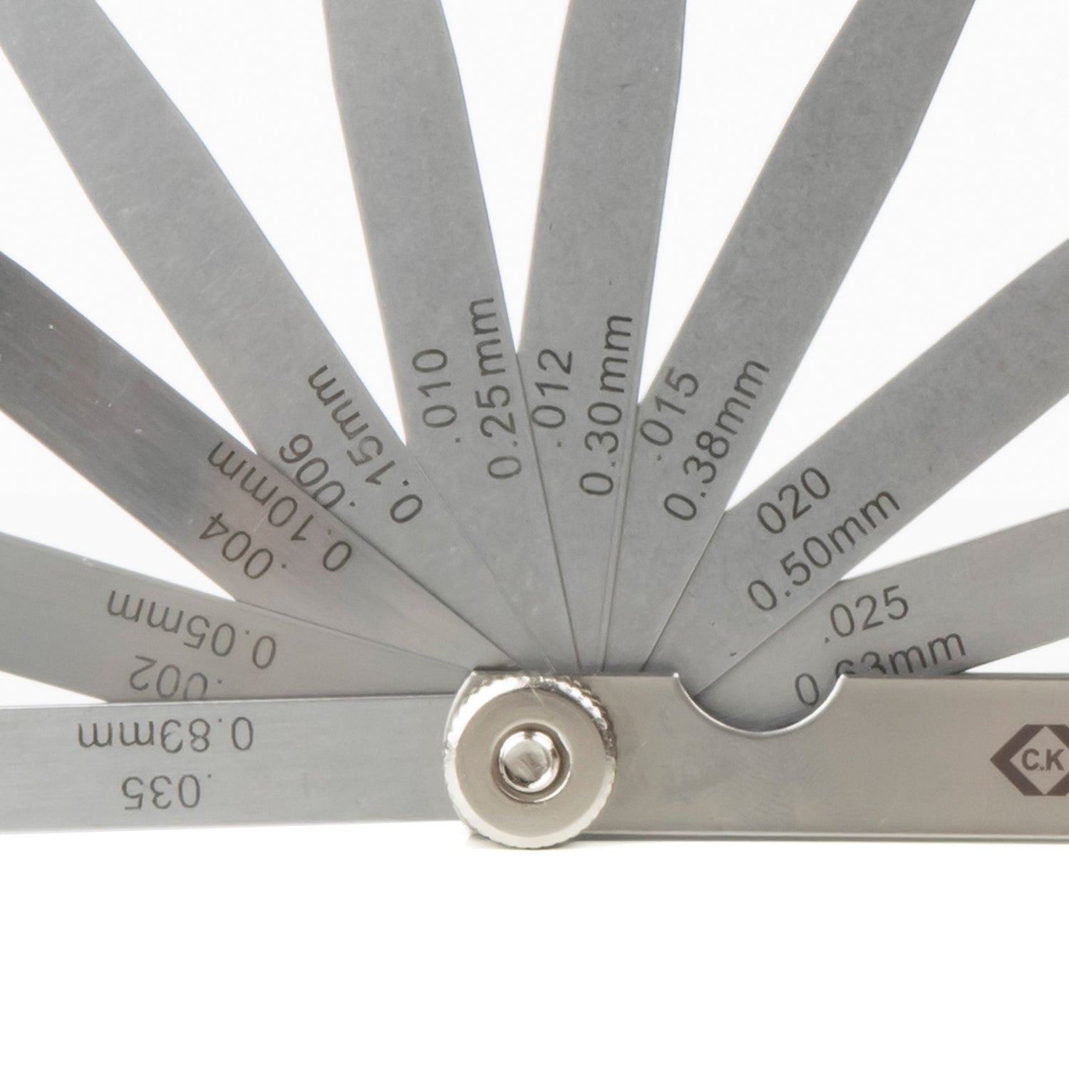 CK T3527M 413 100mm / 4'' Stainless Steel Metric Feeler Gauge