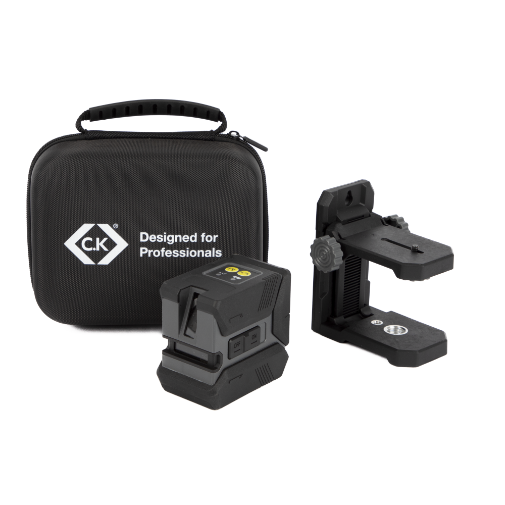 CK T3586 Laser Cross Level with Tripod and Carry Case