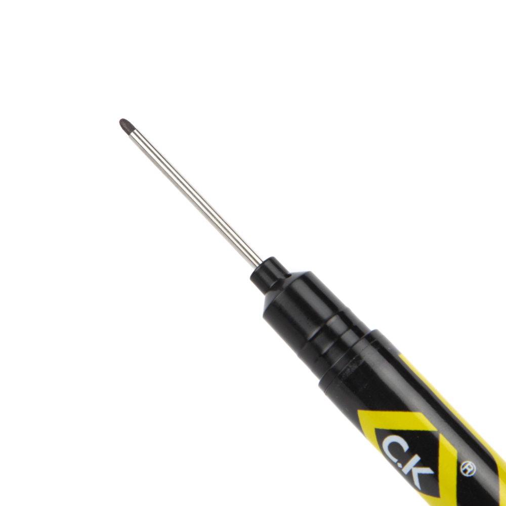 CK T3593 Double Ended Long-Bullet Tip Marker Black