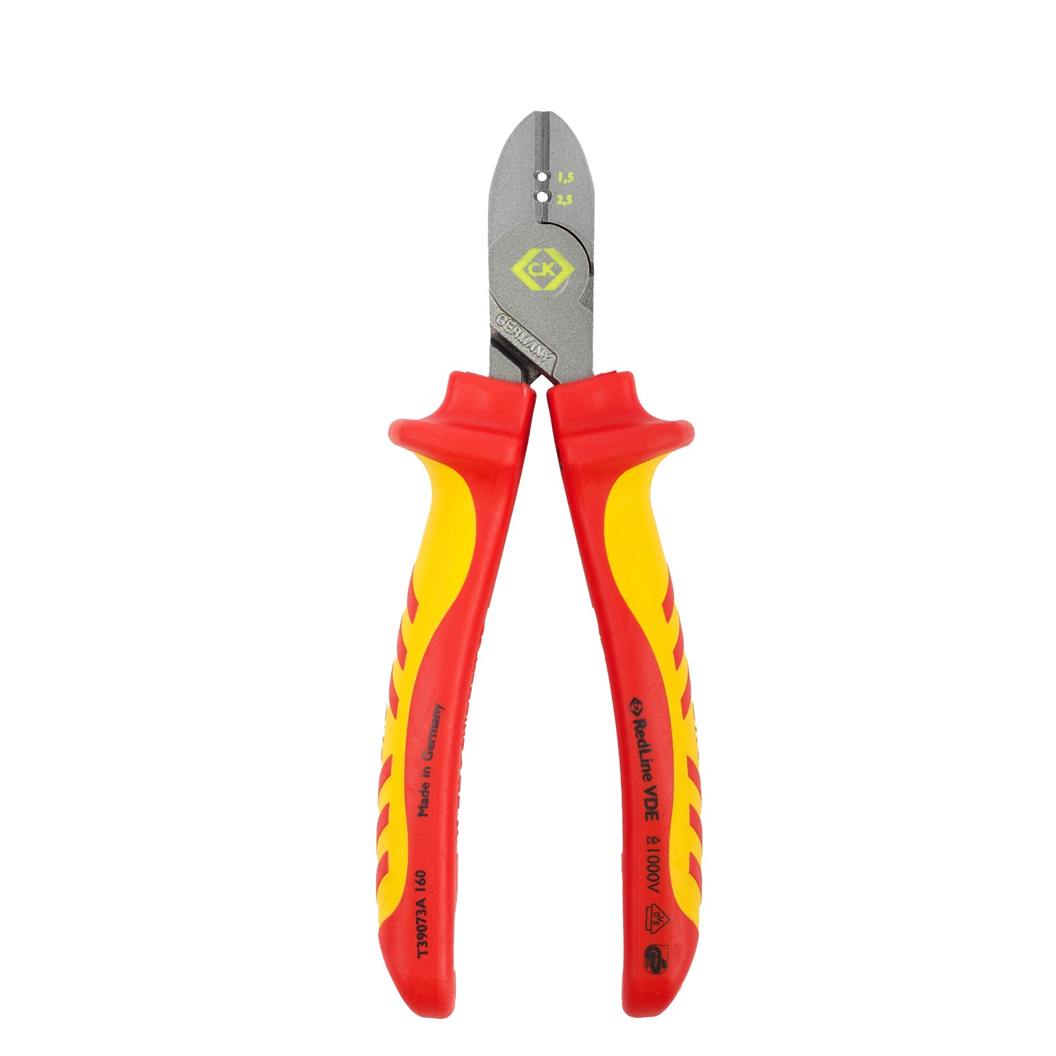 CK RedLine VDE T39073A 160 160mm Wire Stripping Side Cutters