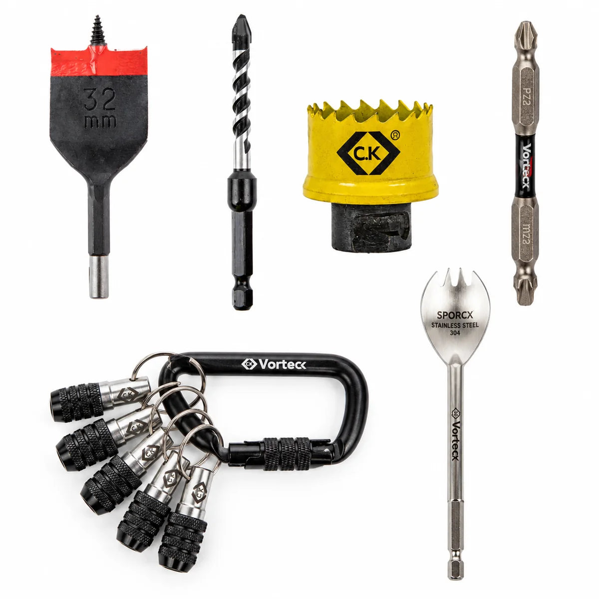 CK T4610 2 Vorteck Professional Carabiner Set AVI