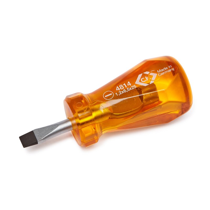 CK HD Classic T4814 31 8 x 25mm Slotted Stubby Screwdriver