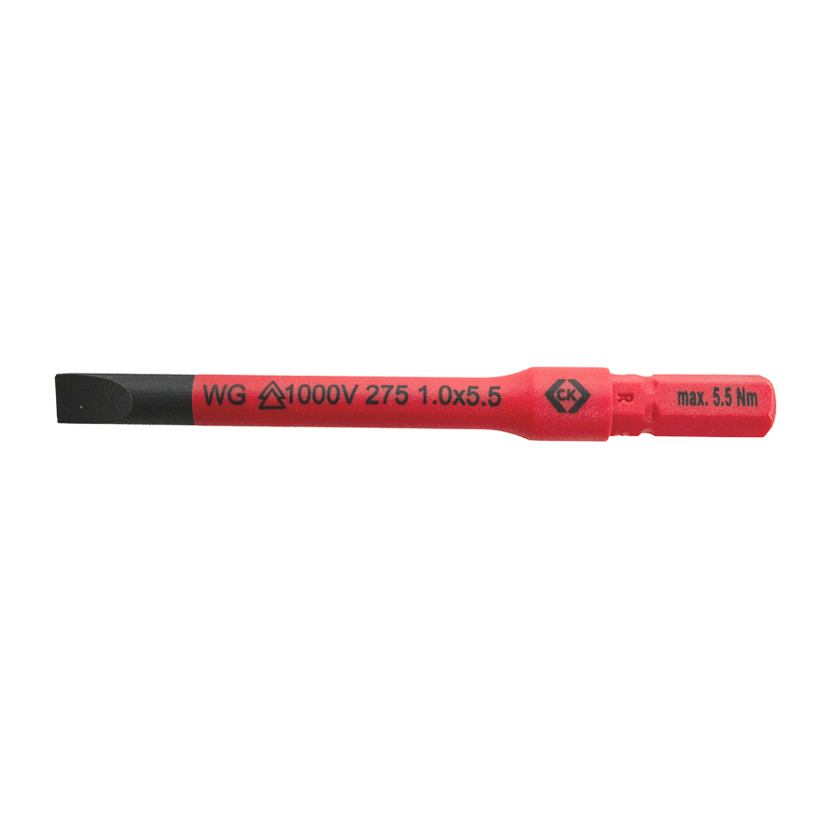 CK T4822 SL55 Dexpress VDE SL5.5 x 1.0mm Screwdriver Bit