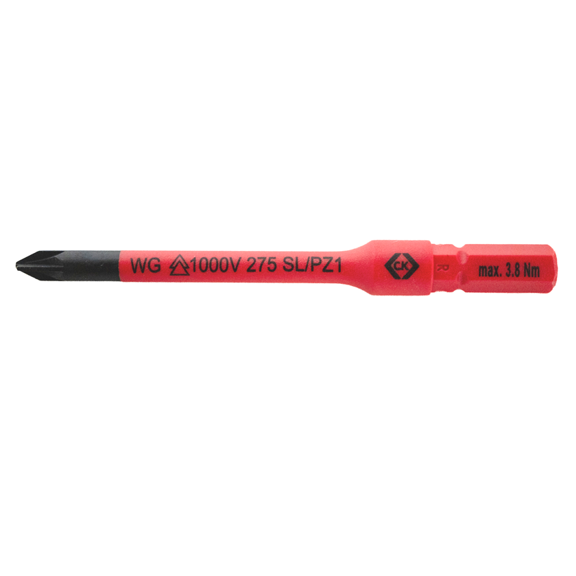 CK T4822 SLPZ1 Dexpress VDE SL / PZ1 Screwdriver Bit