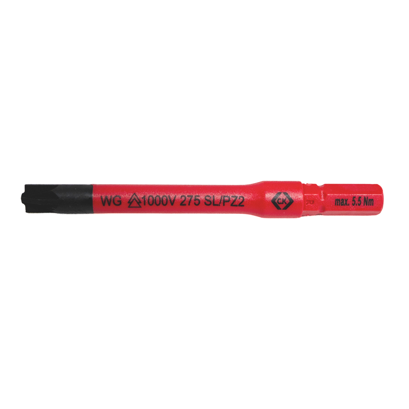 CK T4822 SLPZ2 Dexpress VDE SL / PZ2 Screwdriver Bit