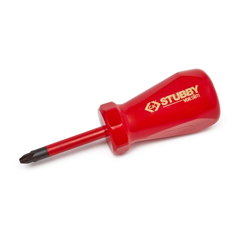 CK Stubby VDE Slim T48343-2 PZ2 x 46mm Screwdriver
