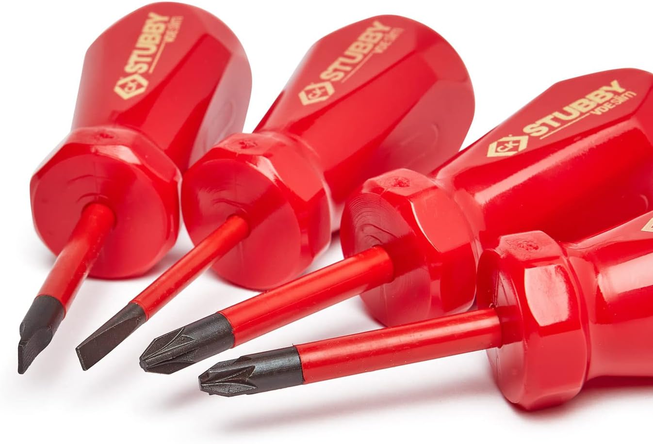 CK Stubby VDE Slim T48349 4pc Screwdriver Set