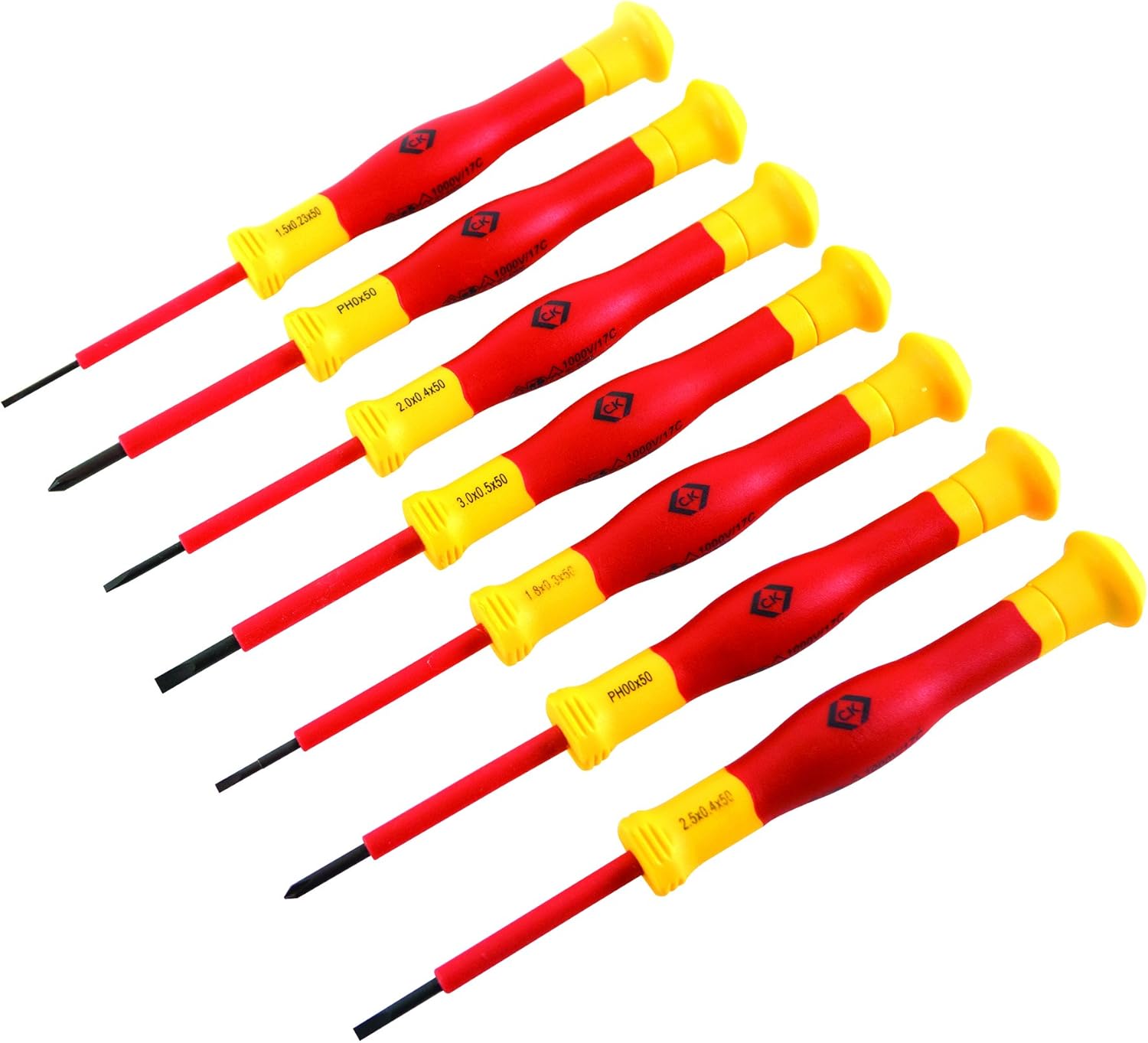 CK VDE T4897 7pc Precision Screwdriver Set