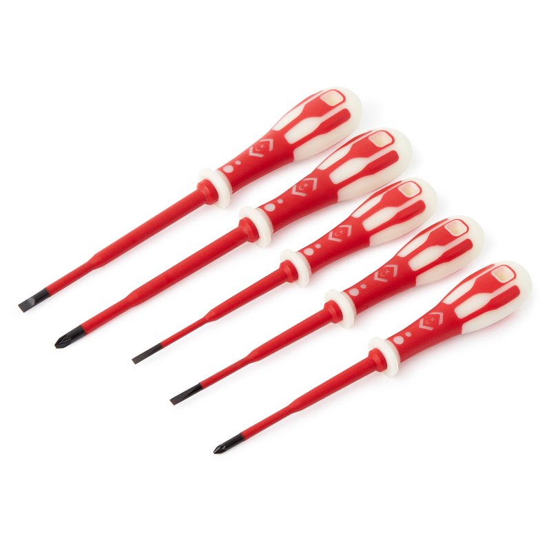 CK T49283PD DextroVDE PZ/SL Slim GLO Screwdriver Set 5pc