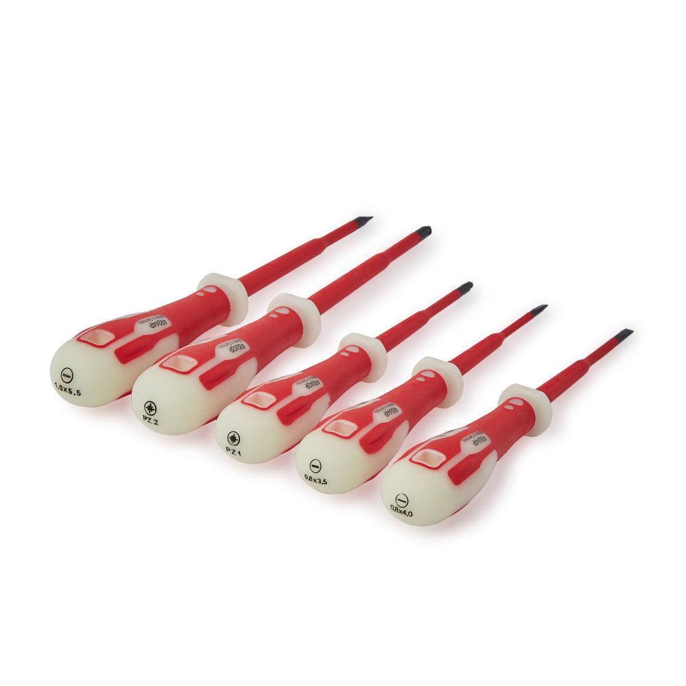 CK T49283PD DextroVDE PZ/SL Slim GLO Screwdriver Set 5pc