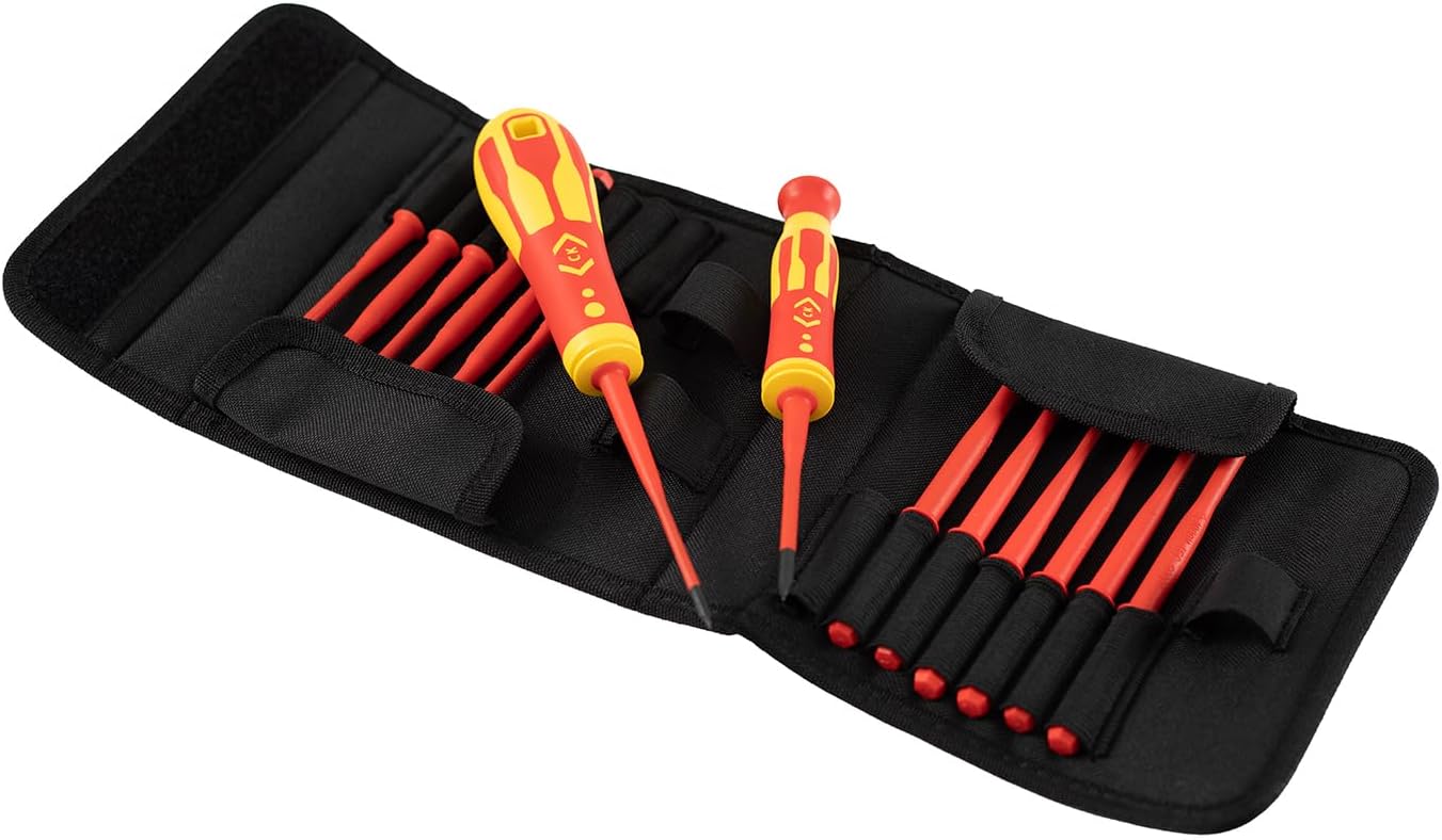 CK DextroVDE Slim T4935 16pc Interchangeable Slim Bladed Screwdriver Set