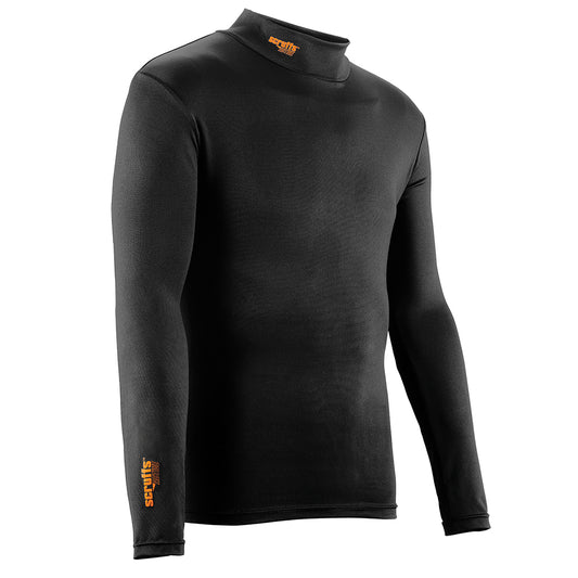 Scruffs Pro Base Layer Top Black