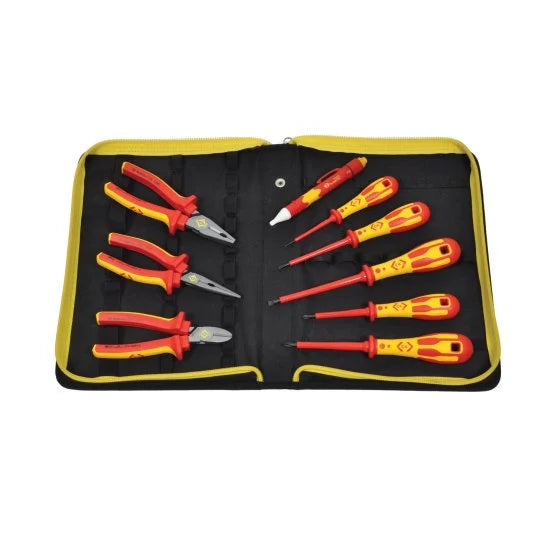 CK T5954 RedLine VDE Pliers & PH Screwdriver Kit Red & Yellow