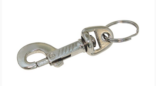 CK T7061 85mm Heavy Duty Snap Hook with Swivel Eye