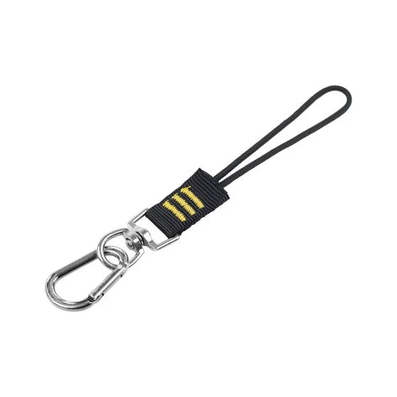 CK T8007 Tool Tether D Loop Black & Yellow