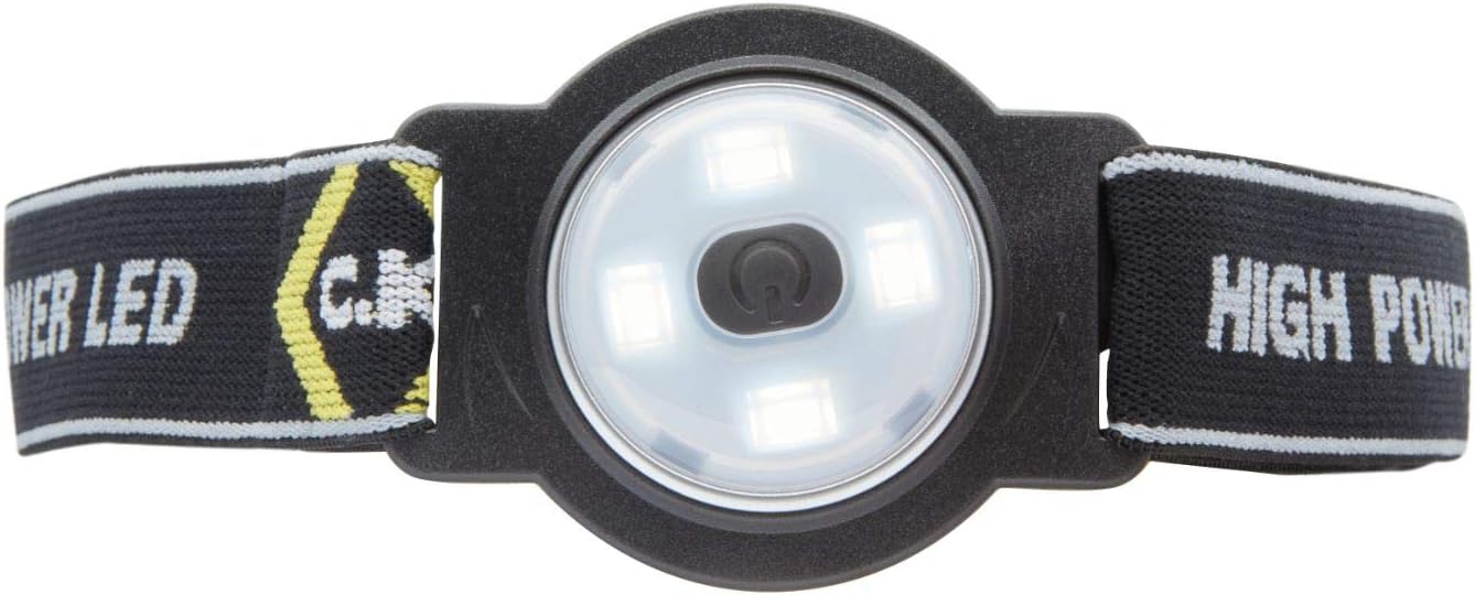 CK  T9608R2 Rechargeable LED Head Torch Twin Pack 80lm