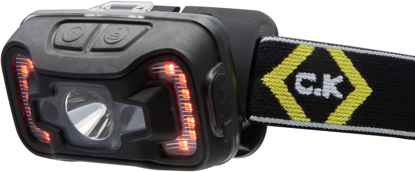 CK T9613 Battery Powered LED Head Torch 220lm