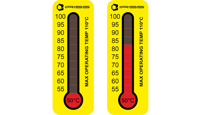 Niglon TA-20 55-100 Degree Thermo TA Labels Pack of 20