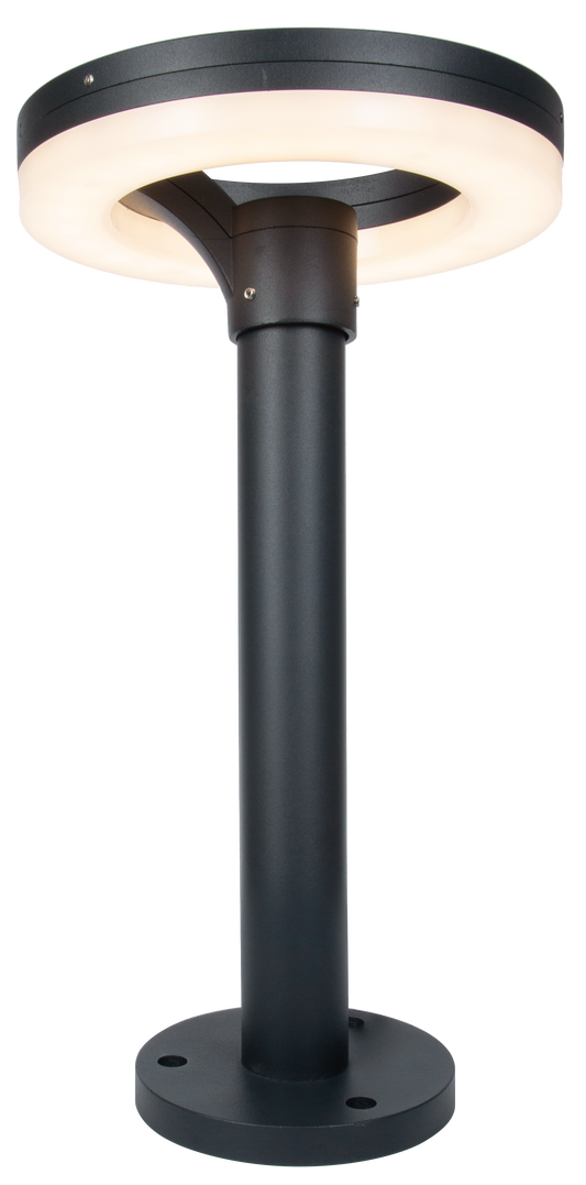 Kosnic TAR10S-BLK Tarkine 10W LED 400mm Bollard Black 4000K