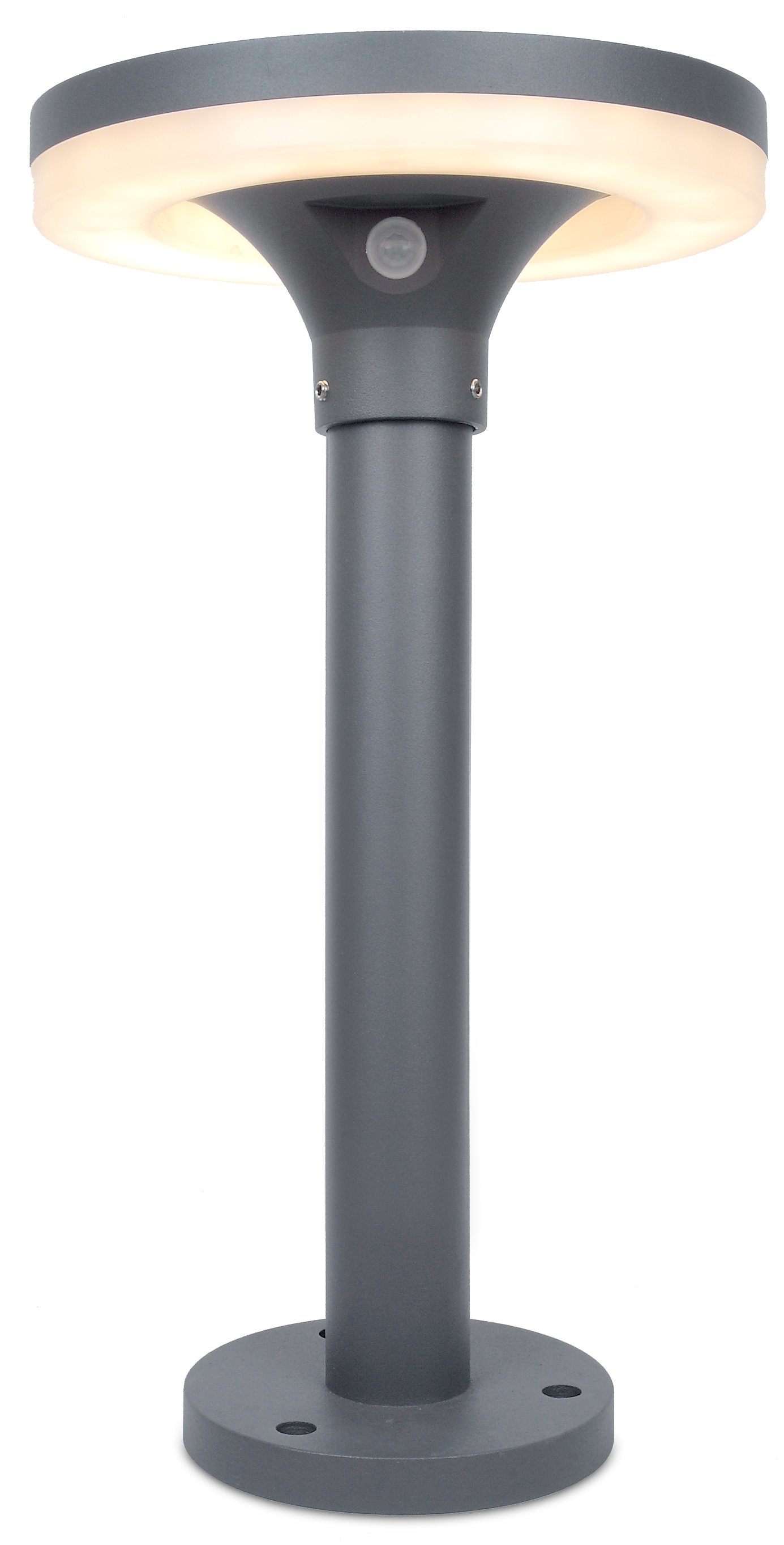 Kosnic TARS-T-GRY Tarkine Solar 250lm LED 800mm Solar Bollard 4000K IP65 Grey