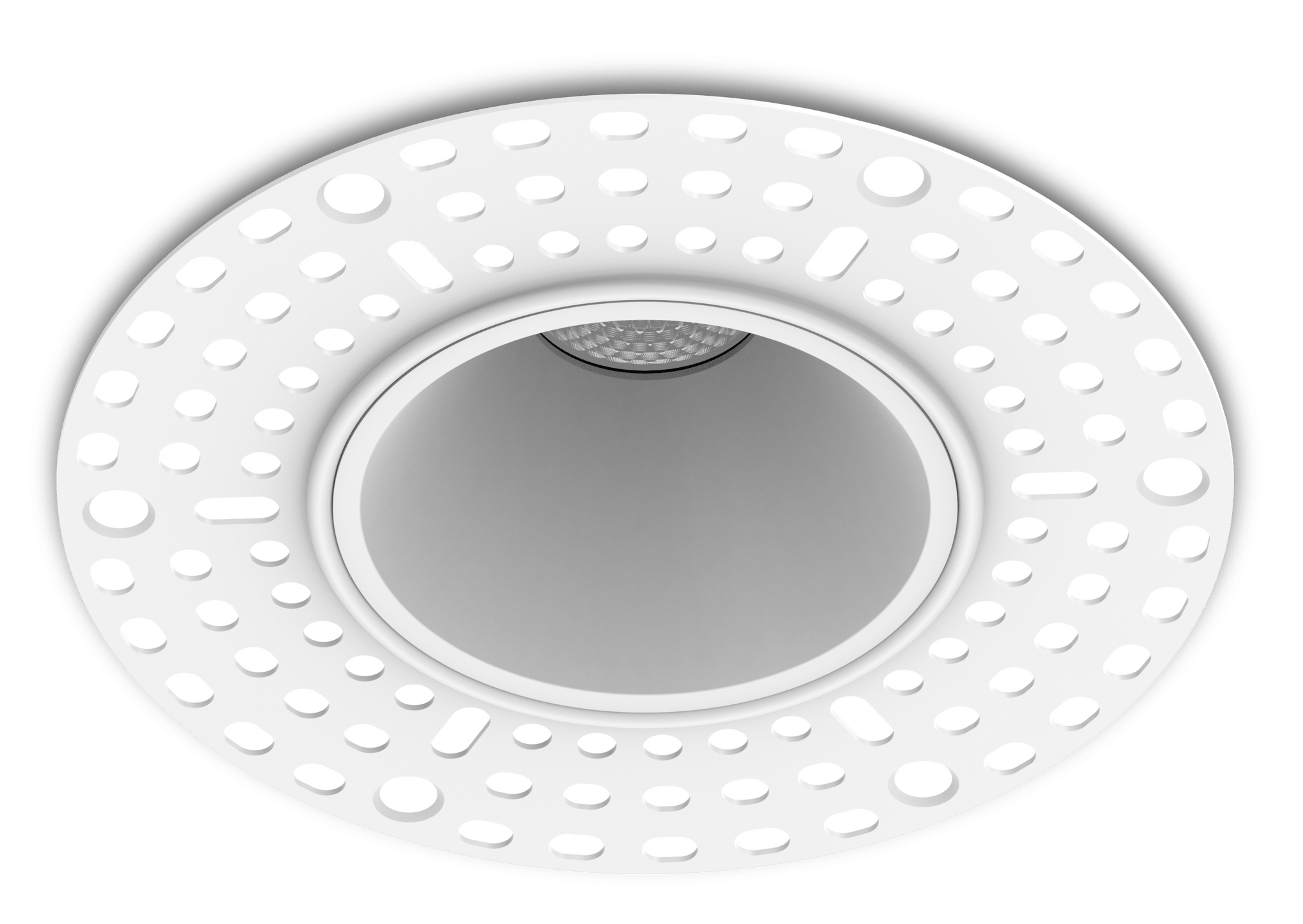 Kosnic TELP10P-WHT Telica Pro Plaster In 8-10W CCT Dimmable LED Downlight with Reflector IP65 White