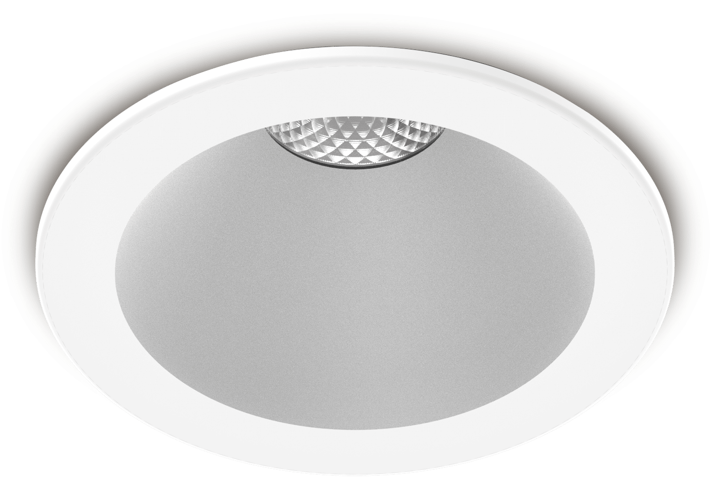 Kosnic TELP10W-WHT Telica Pro 8-10W CCT Dimmable LED Downlight with Reflector IP65 White