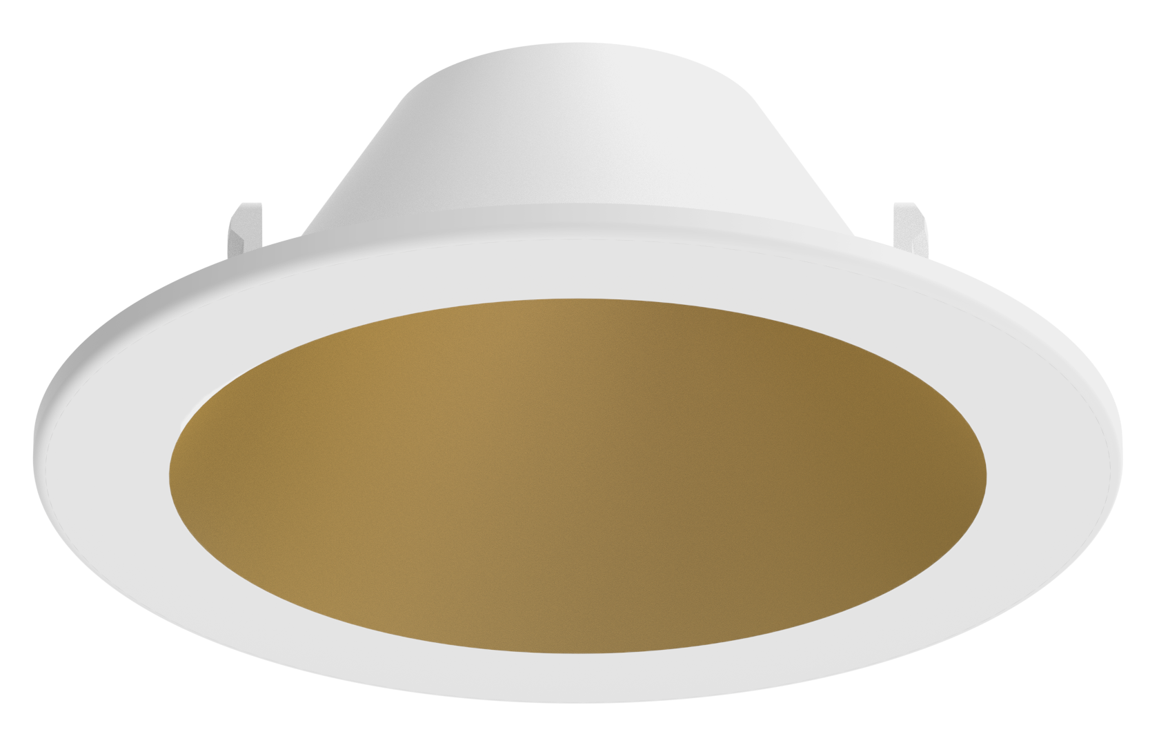 Kosnic TELPWR-WBAS Telica Pro Bezel and Reflector White & Brass