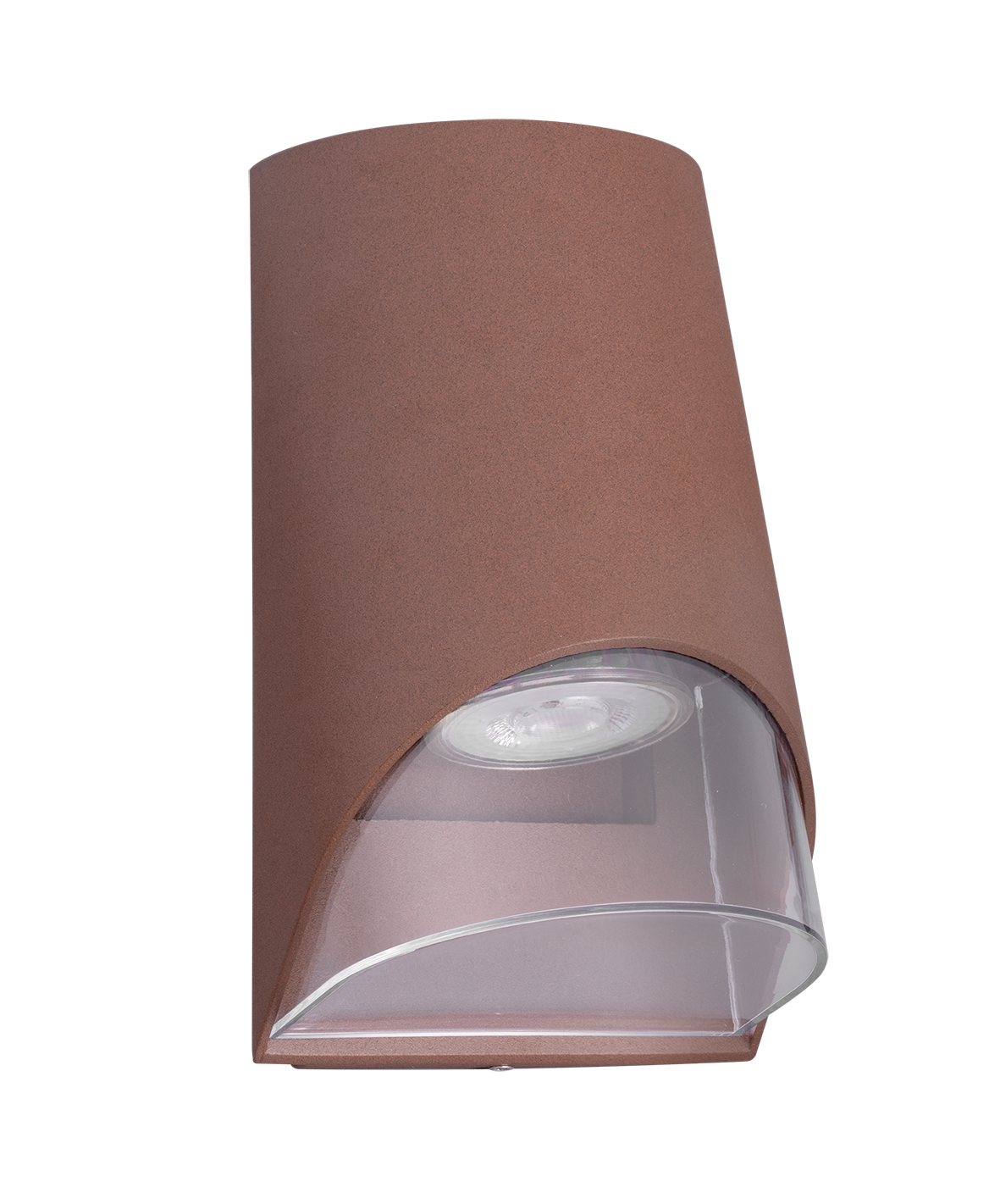 Kosnic TILC-COR Tilia GU10 Rectangular Down Wall Light IP44 Corten
