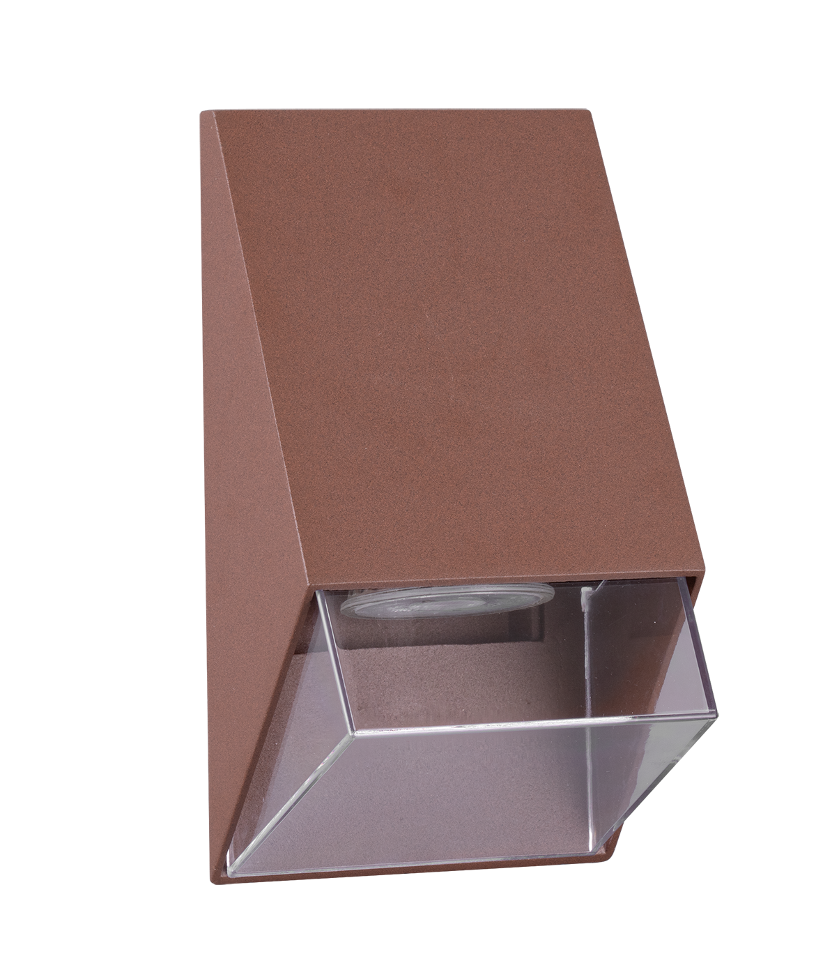 Kosnic TILR-COR Tilia GU10 Round Down Wall Light IP44 Corten