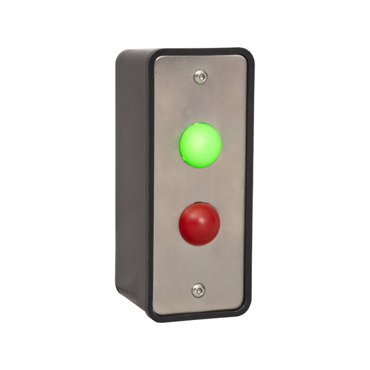 RGL TLI-45 Green and Red Traffic Light Indicator Steel