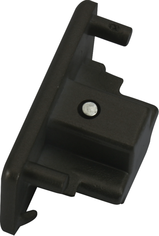 Knightsbridge TRKDE1BK Single Circuit Track Dead End Cap Black