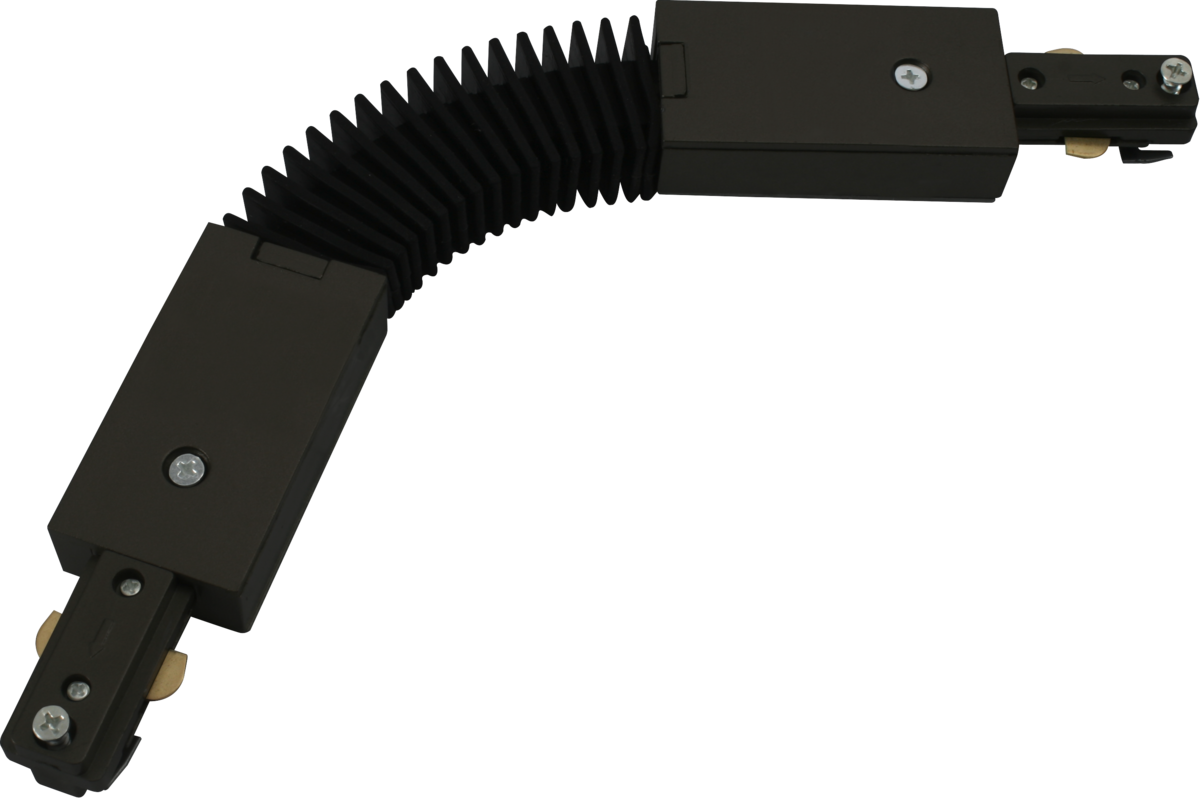 Knightsbridge TRKFC1BK Single Circuit Track Flexible Connector Black