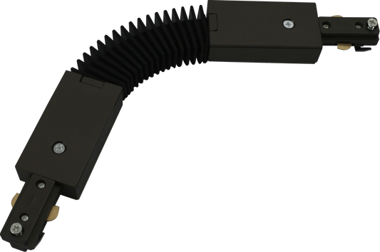 Knightsbridge TRKFC1BK Single Circuit Track Flexible Connector Black