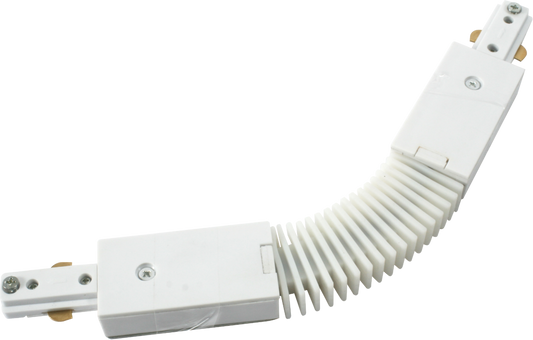 Knightsbridge TRKFC1W Single Circuit Track Flexible Connector White