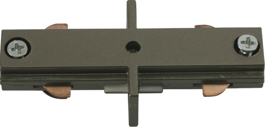 Knightsbridge TRKLC1S Single Circuit Track In-line Connector Satin Nickel