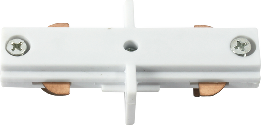 Knightsbridge TRKLC1W Single Circuit Track In-line Connector White