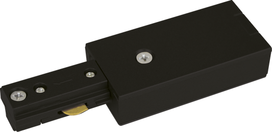 Knightsbridge TRKPF1BK Single Circuit Track Power Feed Black