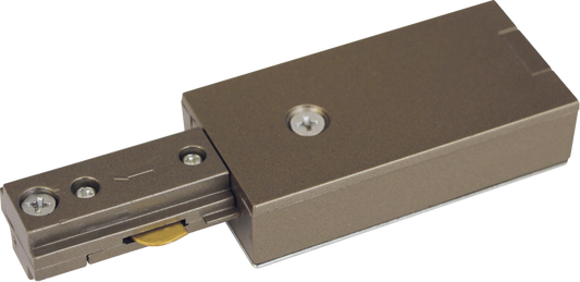 Knightsbridge TRKPF1S Single Circuit Track Power Feed Satin Nickel