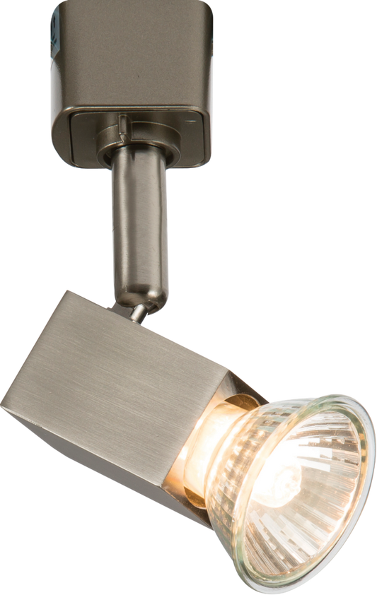 Knightsbridge TRKSP1ABC GU10 Track Spotlight Brushed Chrome