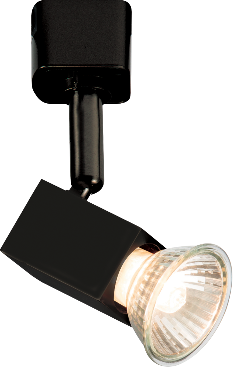Knightsbridge TRKSP1ABK GU10 Track Spotlight Black
