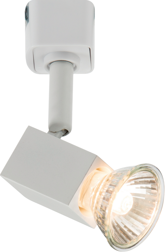 Knightsbridge TRKSP1AW GU10 Track Spotlight White