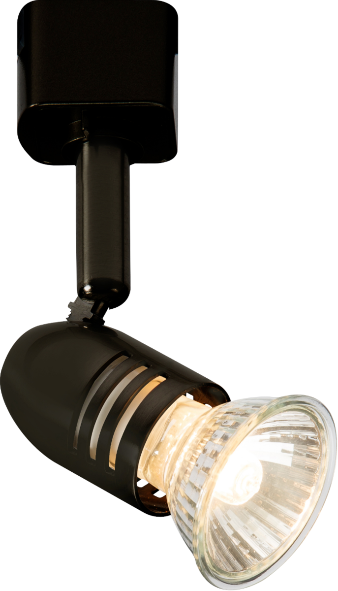Knightsbridge TRKSP3ABK GU10 Track Spotlight Black