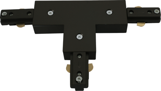Knightsbridge TRKT1BK Single Circuit Track T Connector Black