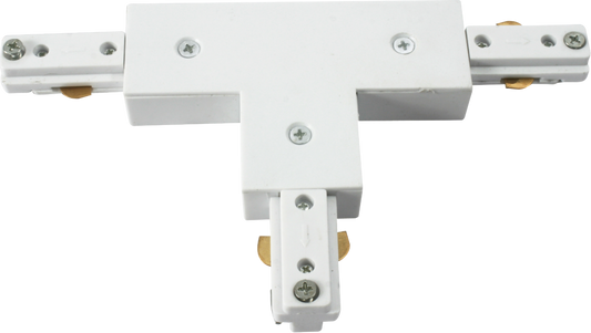 Knightsbridge TRKT1W Single Circuit Track T Connector White