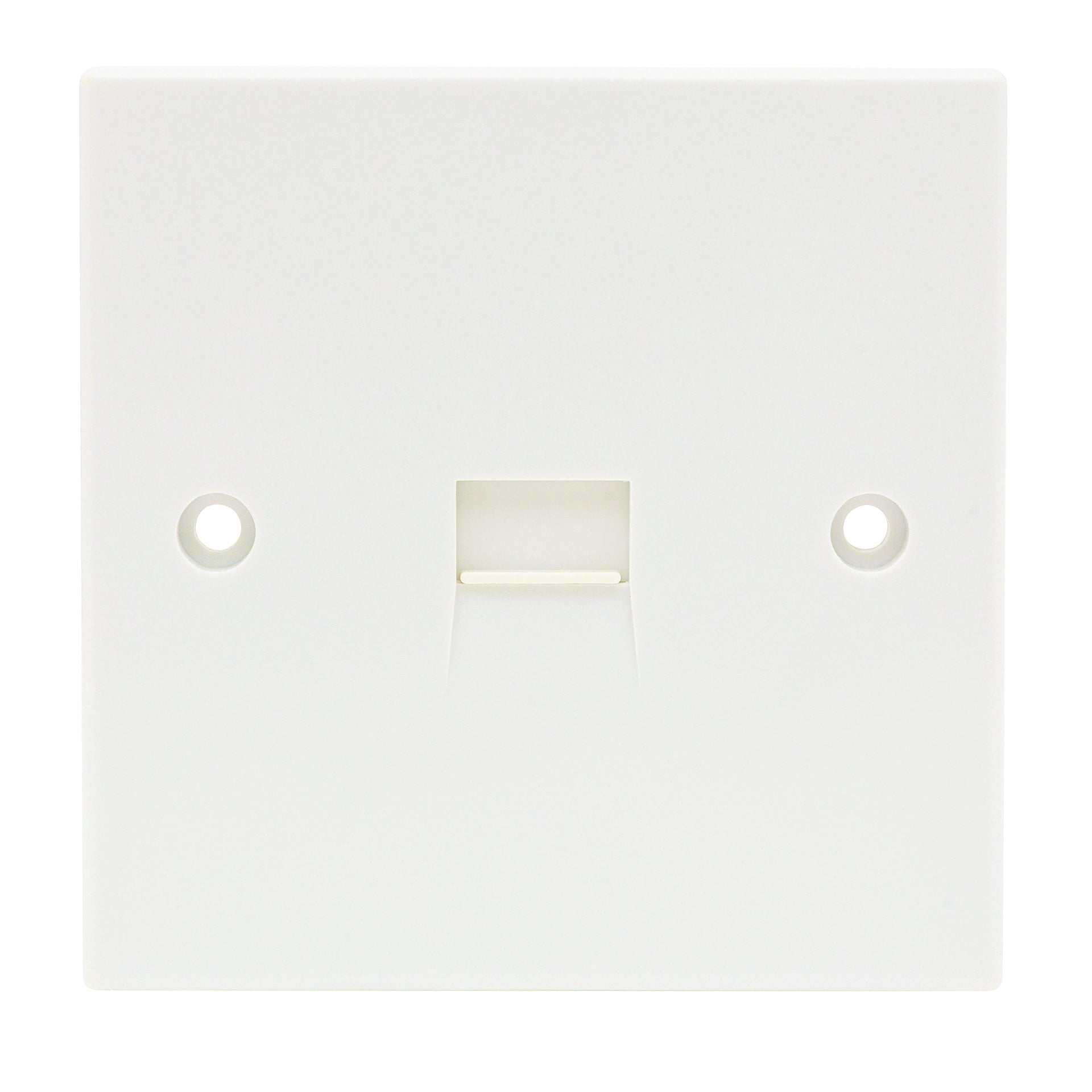 Niglon TS1MDC 1 Gang Master Telephone Outlet White Moulded
