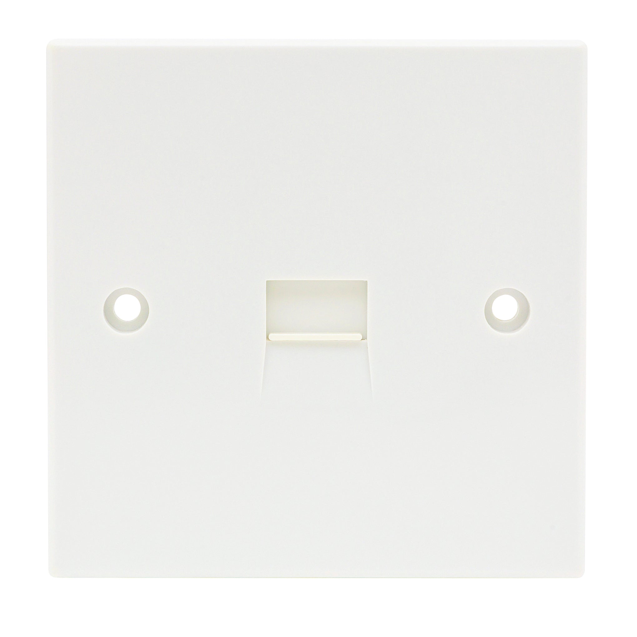 Niglon TS1MDC 1 Gang Master Telephone Outlet White Moulded
