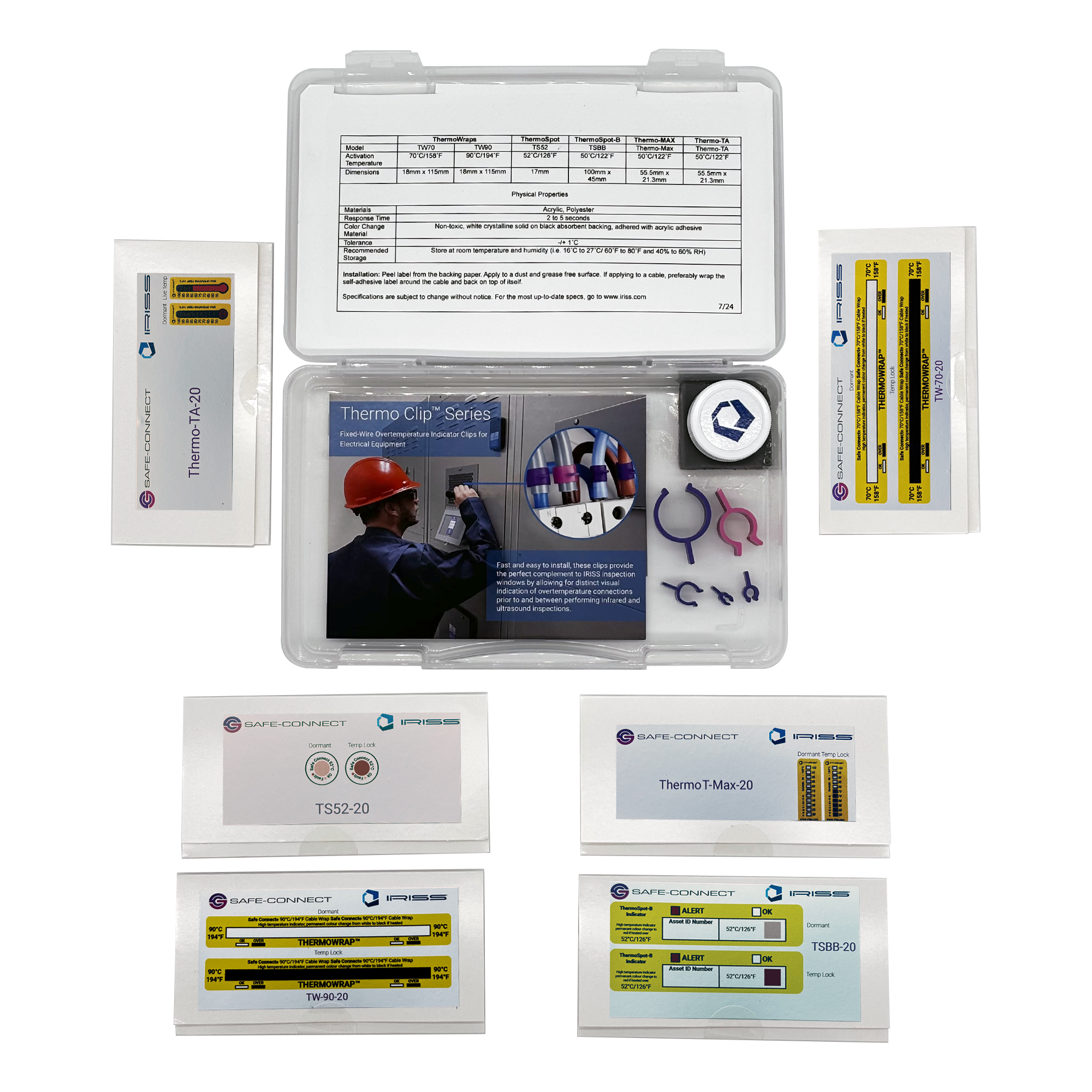 Niglon TSK-3 112pc Labels Service Kit