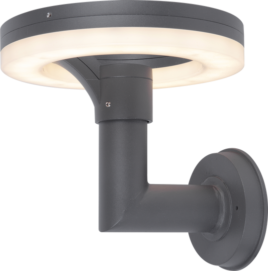 Kosnic TAR10W-GRY Tarkine 10W LED Wall Light 4000K IP65 Grey