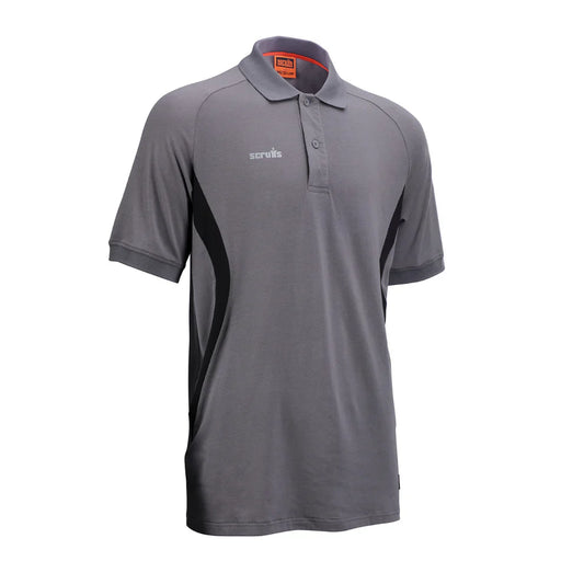 Scruffs Tech Polo Shirt Graphite